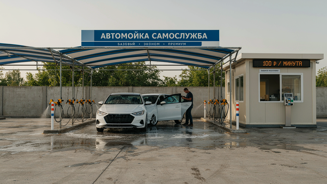 Как устроена автомобильная мойка самообслуживания: принцип работы, ключевые узлы и где купить оборудование в Алатыре